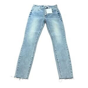 PISTOLA Aline High Rise Skinny Jeans Women's Size 26‎ Blue Denim Button Fly NWT